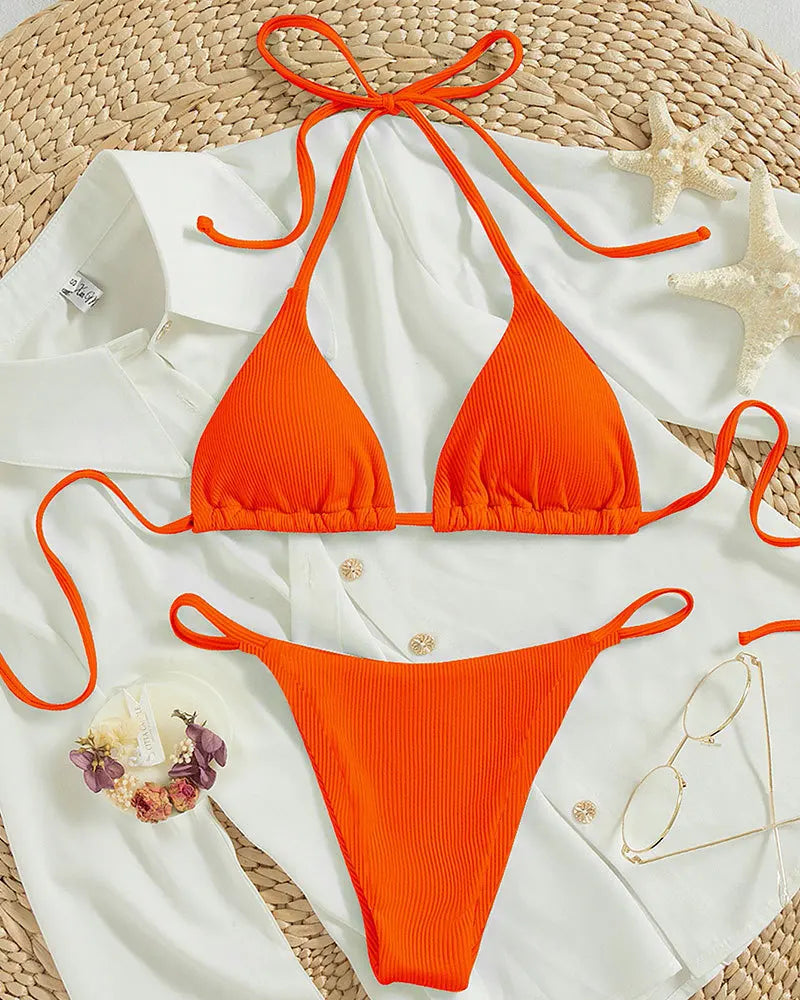 2025 Swimwear Women Beach Pad Bikini Swimsuit Maio Biquinis Femme Mujer Banador Badpak Dames Monokini Stroj kapielowy