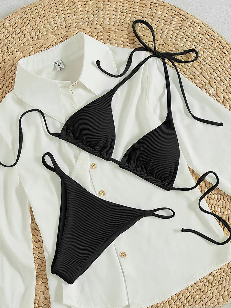 2025 Swimwear Women Beach Pad Bikini Swimsuit Maio Biquinis Femme Mujer Banador Badpak Dames Monokini Stroj kapielowy